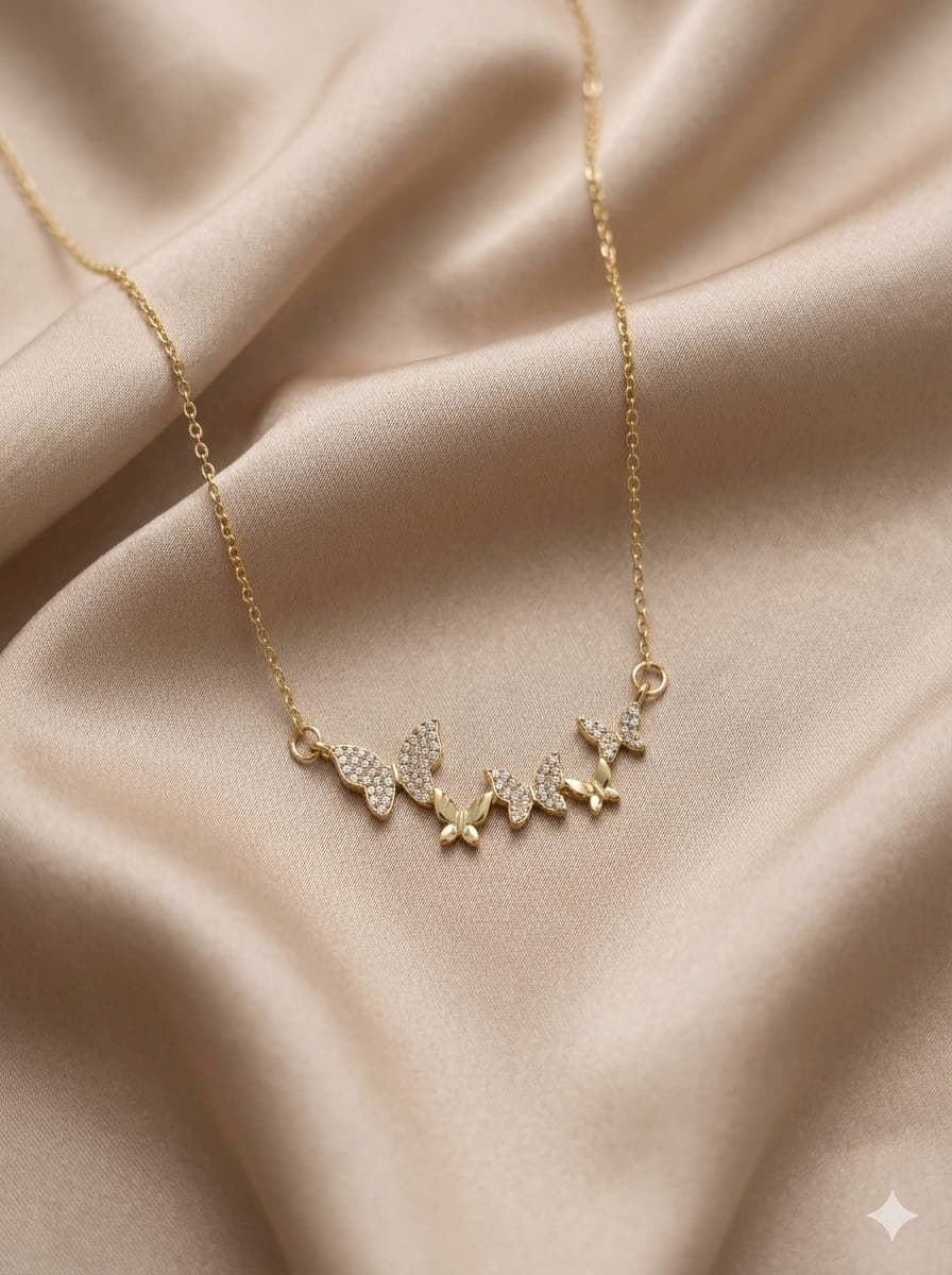 Golden Charm Necklace