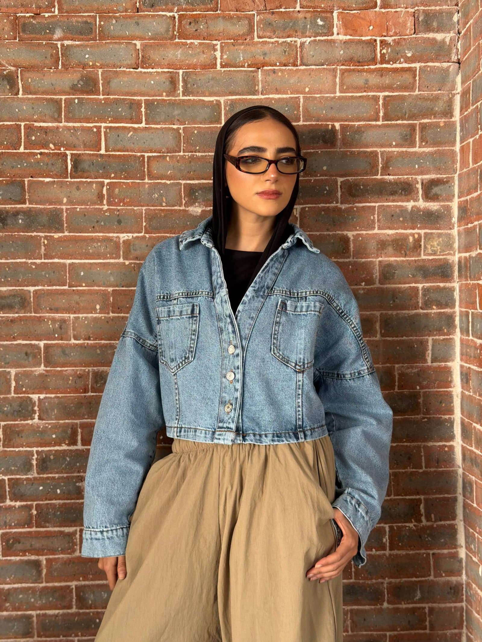 جاكيت جينز zara 