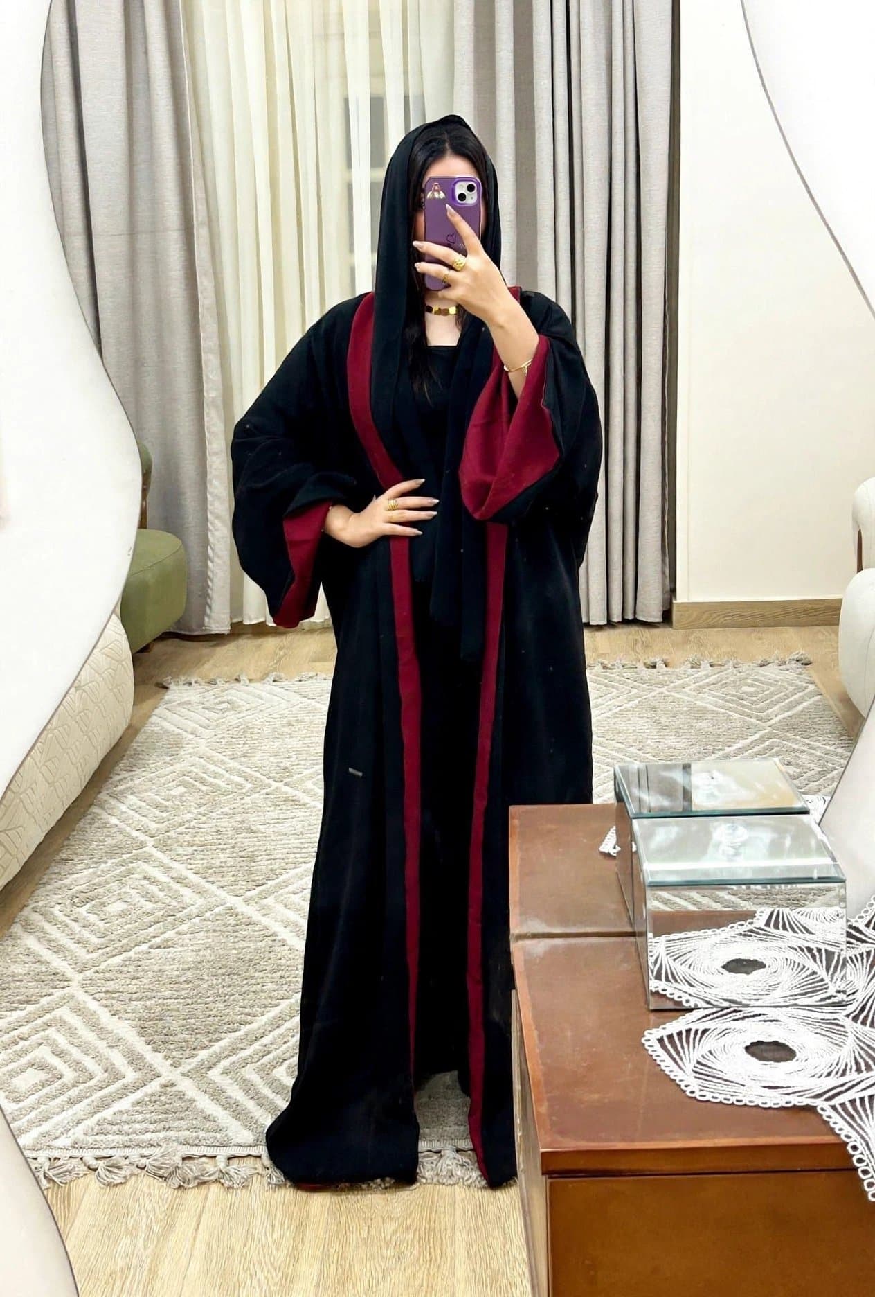 عباية دابل فيس 